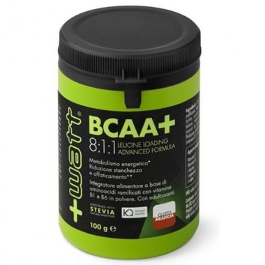 + Watt - BCAA 8.1.1. arancia 100 gr.