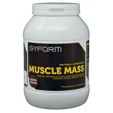 SYFORM - MUSCLE MASS gr. 1,200 cacao